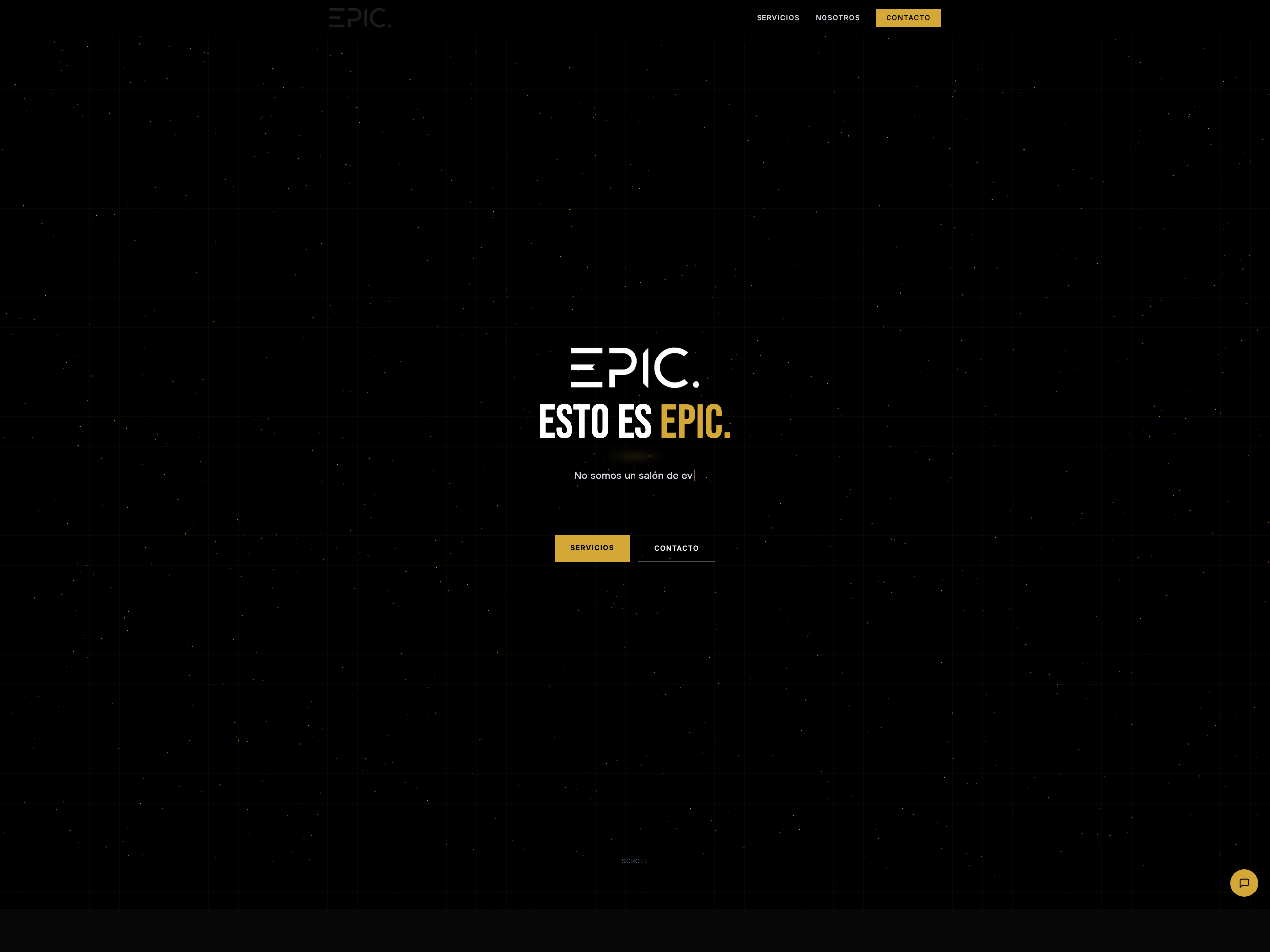 Captura do site de Epic Arena