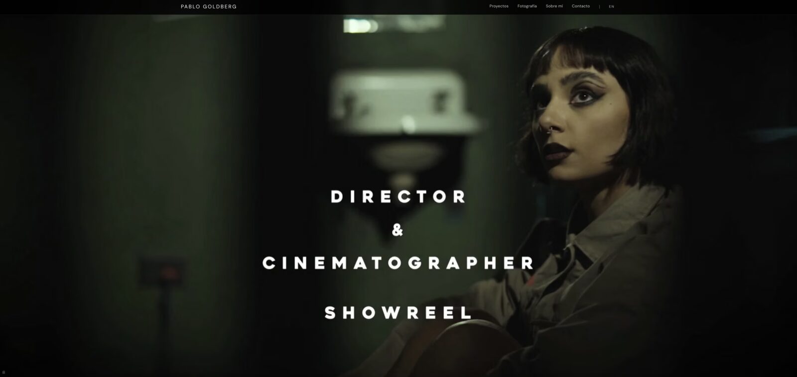 Captura do site de Pablo Goldberg
